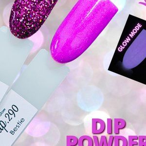 Sparkle & Co .25 oz Nail Dip Powder Bestie (Glow)